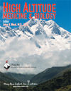 HIGH ALTITUDE MEDICINE & BIOLOGY