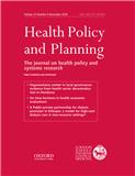 HEALTH POLICY AND PLANNING