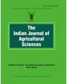 INDIAN JOURNAL OF AGRICULTURAL SCIENCES