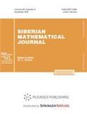 SIBERIAN MATHEMATICAL JOURNAL