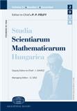 STUDIA SCIENTIARUM MATHEMATICARUM HUNGARICA