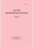 NAGOYA MATHEMATICAL JOURNAL