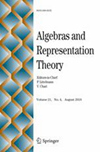 ALGEBRAS AND REPRESENTATION THEORY