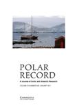 POLAR RECORD