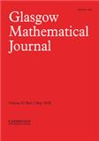 GLASGOW MATHEMATICAL JOURNAL