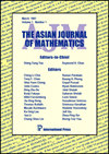 Asian Journal of Mathematics