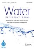 WATER INTERNATIONAL