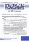 IEICE TRANSACTIONS ON ELECTRONICS