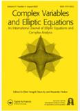 Complex Variables and Elliptic Equations