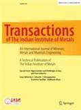 TRANSACTIONS OF THE INDIAN INSTITUTE OF METALS