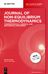 JOURNAL OF NON-EQUILIBRIUM THERMODYNAMICS